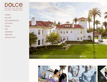 Tablet Screenshot of hayesmansion.com